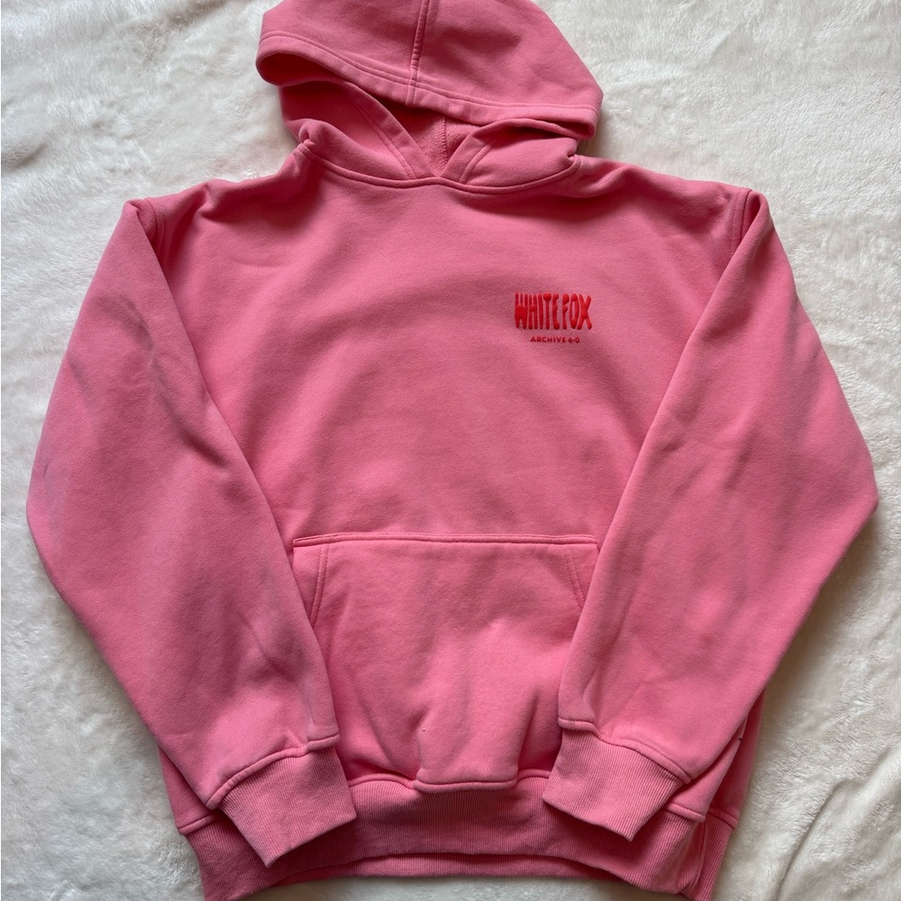 White Fox Boutique Pink Hoodie